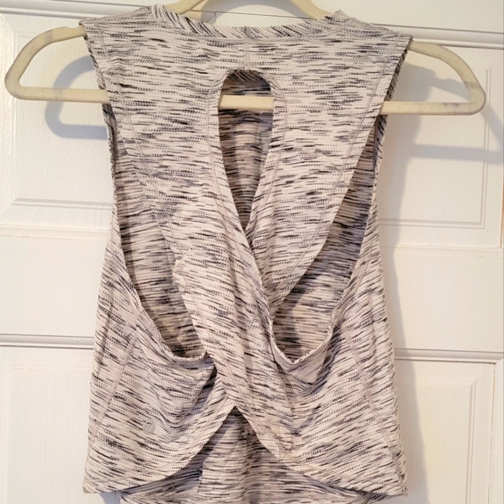 Lululemon Crop Crossed Back Top